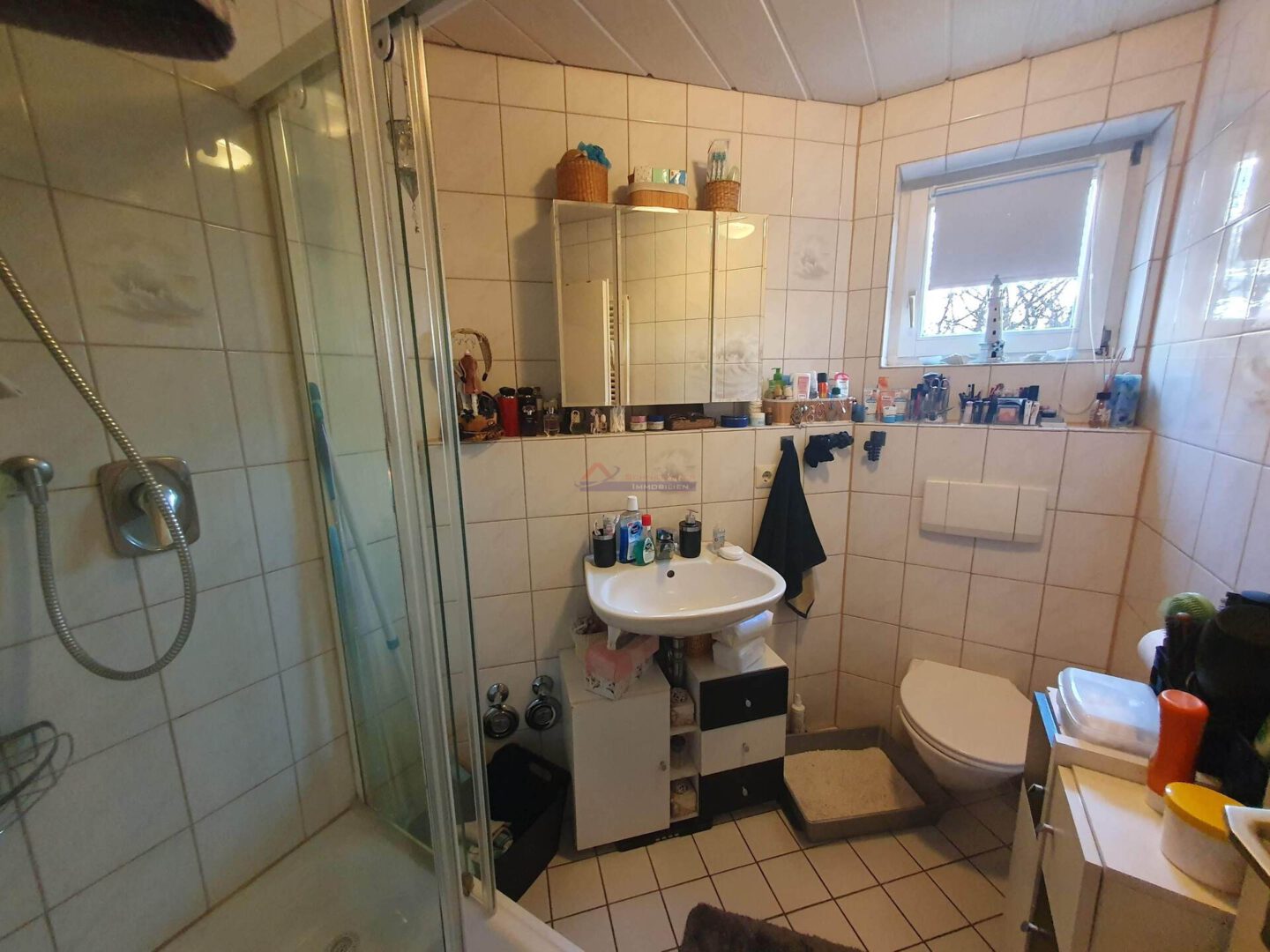Tageslichtbad mit Dusche