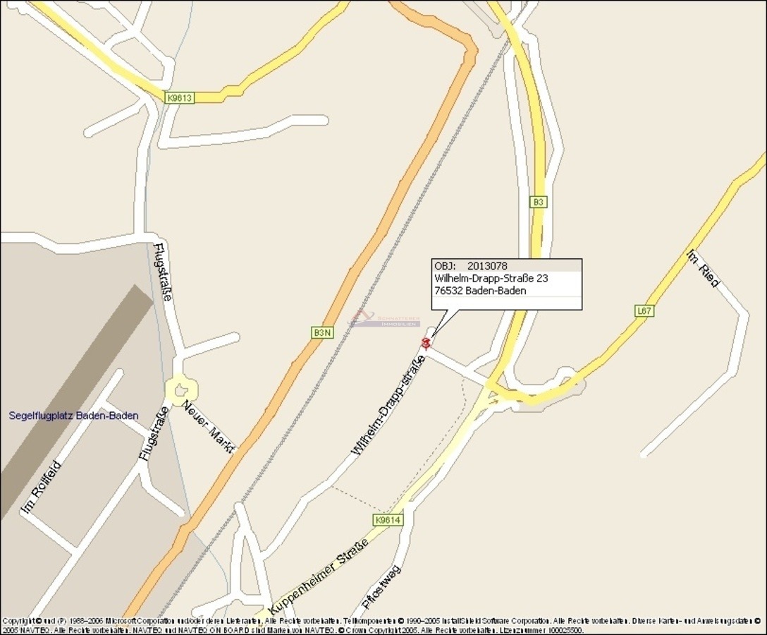 Stadtplanauszug